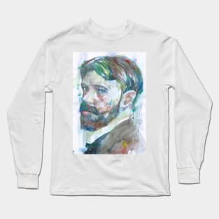 D. H. LAWRENCE watercolor portrait .1 Long Sleeve T-Shirt